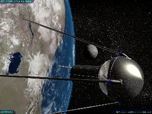 Sputnik In Orbit 1600x1200